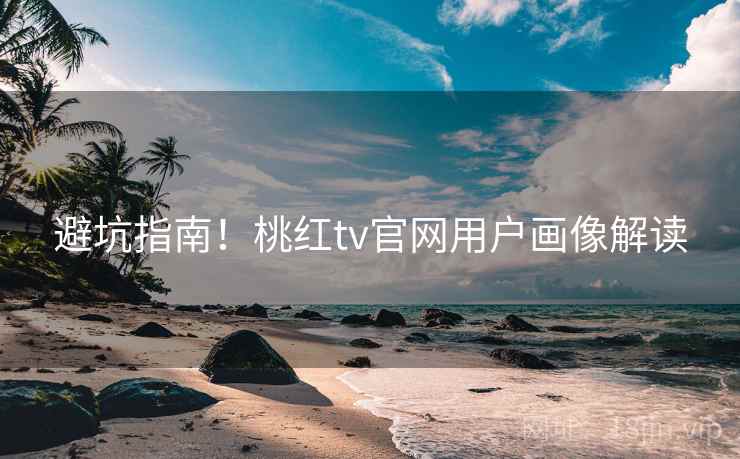 避坑指南！桃红tv官网用户画像解读